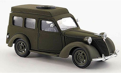 Fiat 1100 Furgone 1/43 Brumm Carabinieri Radiomobile police modellini auto