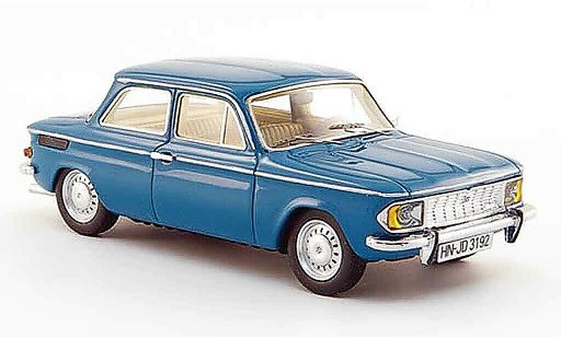 NSU 1200 C 1/43 Neo verde blu 1969 modellini auto