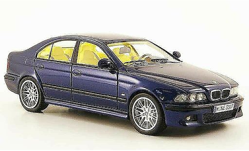 Bmw M5 berline 1/43 Neo E39 blu 2002 modellini auto
