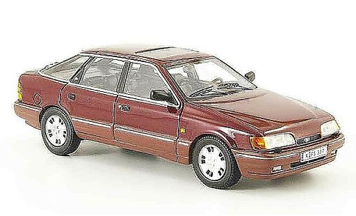 Ford Scorpio MK1 1/43 Neo rosso 1986 modellini auto