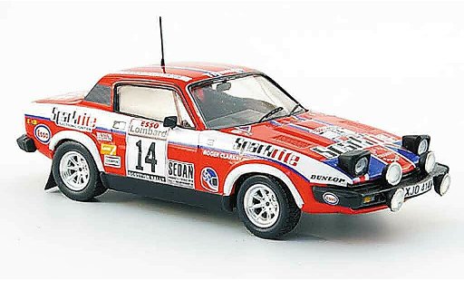 Triumph TR7 1980 1/43 Trofeu No.14 Sparkrite Rally Schottland modellini auto