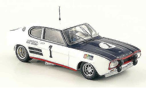 Ford Capri RS 2600 1/43 Trofeu MK I No.1 6h Paul Ricard 1971 modellini auto