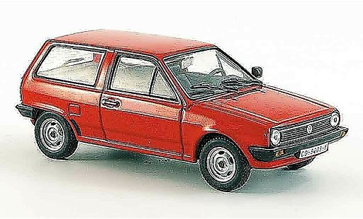 Volkswagen Polo Base 1/43 WhiteBox ii rosso modellini auto