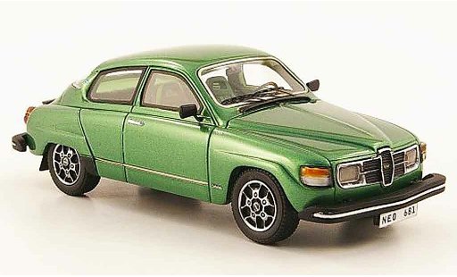 Saab 96 GL 1/43 Neo verde 1979 modellini auto
