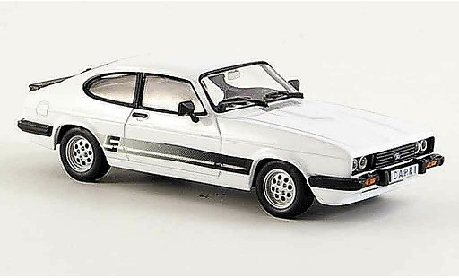 Ford Capri MK3 1/43 WhiteBox III bianco 1981 modellini auto