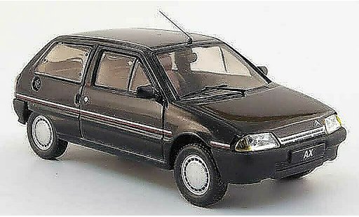 Citroen AX Image 1/43 IXO nero 1989 modellini auto