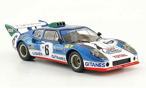 Ligier JS2 Base 1/43 IXO Ford No.6 Total 24h Le Mans 1975 modellini auto
