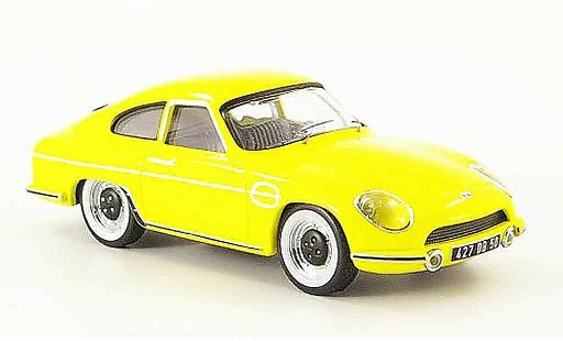 Panhard DB HBR 1958 1/43 IXO 5 giallo modellini auto
