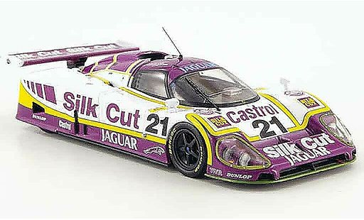Jaguar XJ R9 1/43 IXO no.21 silk cut 24h le mans 1988 modellini auto