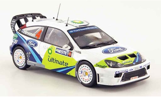 Ford Focus RS WRC 1/43 IXO No.4 BP Rally Finland 2005 modellini auto