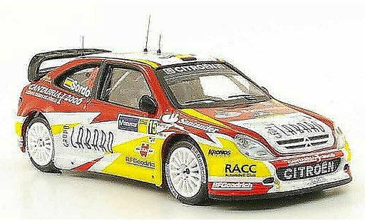 Citroen Xsara WRC 2006 1/43 IXO No.15 RACC Rally Catalunya modellini auto