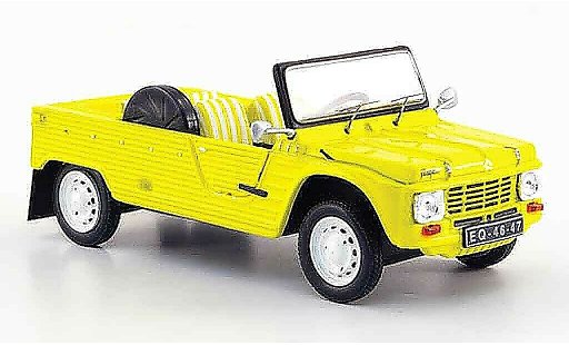 Citroen Mehari Plage 1/43 IXO giallo 1983 modellini auto