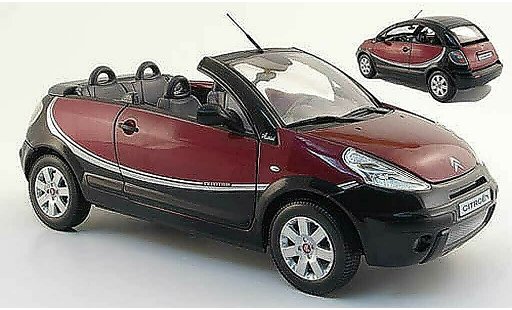 Citroen C3 Charleston 1/18 Norev pluriel rosso/nero 2008 modellini auto