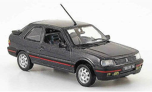 Peugeot 309 GTI 1/43 Norev antracite 1987 modellini auto