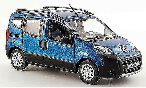Peugeot Bipper Tepee 1/43 Norev outdoor blu 2009 modellini auto