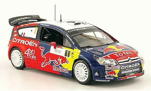 Citroen C4 WRC 2008 1/43 Norev no.1 loeb elena tour de corse modellini auto