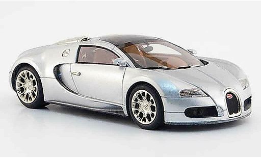 Bugatti Veyron coupe 1/43 Look Smart 16.4 grigio metallisee 2008 modellini auto