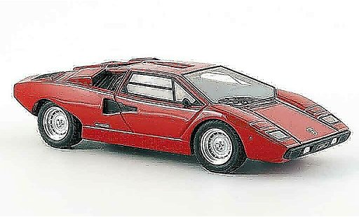 Lamborghini Countach LP 400 1/43 Look Smart rosso 1978 modellini auto