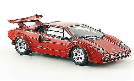 Lamborghini Countach LP 500 1/43 Look Smart s rosso 1982 modellini auto