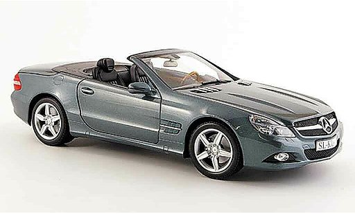 Mercedes Classe SL cabriolet 1/18 Minichamps (r 230) grigio anthracite modellini auto