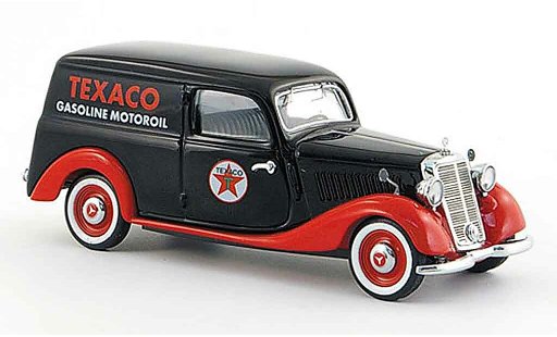 Mercedes 170 Base 1/43 Schuco V furgone Texaco nero rosso modellini auto