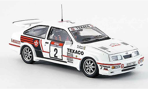 Ford Sierra Cosworth RS 1/43 Trofeu No.2 Texaco Tour de Corse 1987 modellini auto