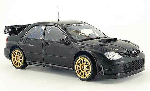 Subaru Impreza WRC 1/18 Sun Star nero flat nero plain version 2008 modellini auto