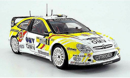Citroen Xsara WRC 2007 1/18 Sun Star no.6 duval/pivato rallye allemagne modellini auto
