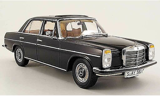 Mercedes Strich Base 1/18 Sun Star 8 (w 115) nero limousine 1968 modellini auto