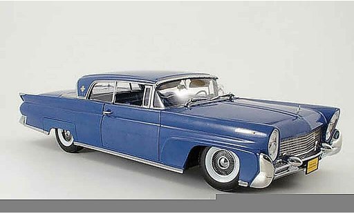 Lincoln Continental 1958 1/18 Sun Star mark iii hard top blu modellini auto