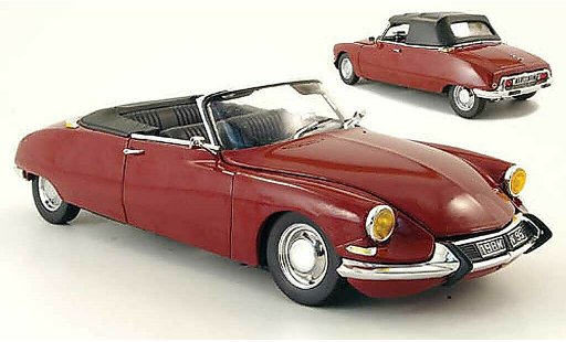 Citroen DS 19 1/18 Sun Star cabriolet rosso 1961 modellini auto