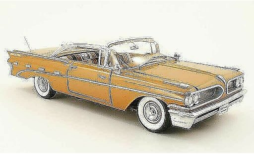 Pontiac Bonneville Hardtop 1/18 Sun Star marrone/beige 1959 modellini auto