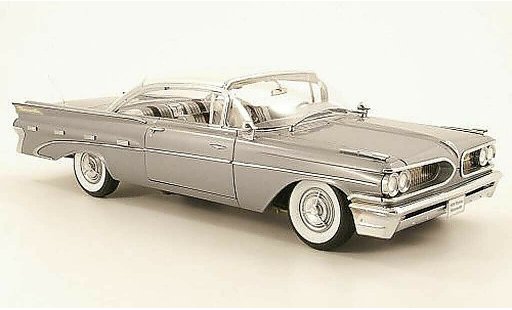 Pontiac Bonneville Hardtop 1/18 Sun Star hard top grigio metallisee et beige 1959 modellini auto