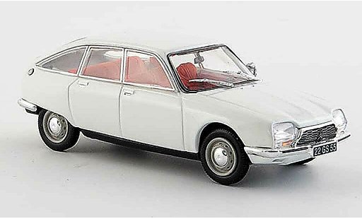 Citroen GS Berline 1/43 Norev creme bianco 1971 modellini auto