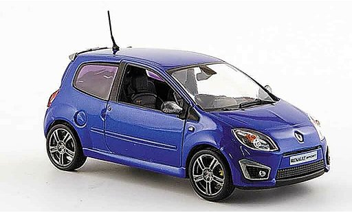 Renault Twingo RS 1/43 Norev blu 2008 modellini auto