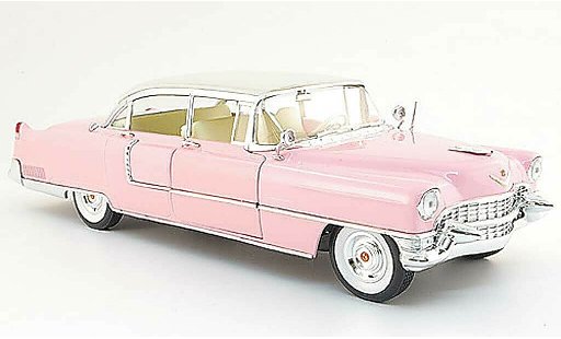 Cadillac Fleetwood Sixty Special 1/18 MRC 60 rosa elvis rosa 1955 modellini auto