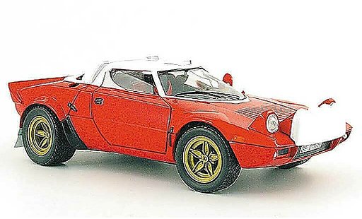 Lancia Stratos Stradale 1/18 Solido rosso bianco strassenversion 1974 modellini auto