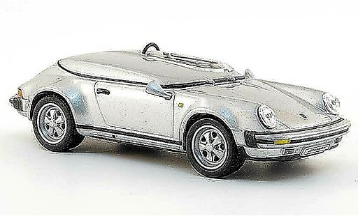 Porsche 911 Speedster 1/43 Solido Race Version grigio 1987 modellini auto