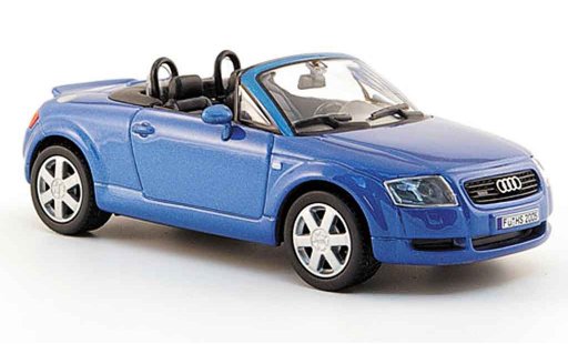 Audi TT roadster 1/43 Solido 8N blu 2004 modellini auto
