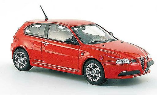 Alfa Romeo 147 gta 1/43 Solido rosso 2002 modellini auto