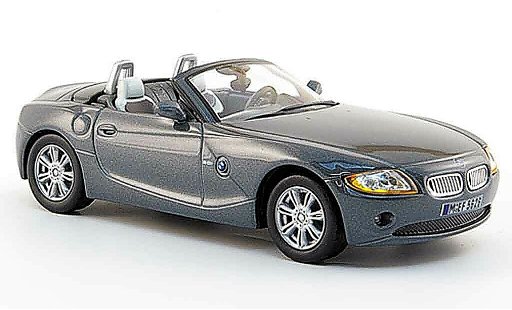 Bmw Z4 roadster 1/43 Solido E85 grigio 2003 modellini auto