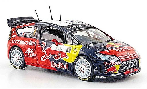 Citroen C4 WRC 2008 1/43 Solido No.1 Red Bull S.Loeb / D.Elena Tour de Corse modellini auto