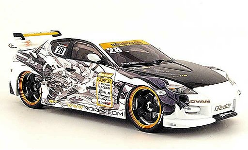 Mazda RX8 Base 1/18 Norev racing modellini auto