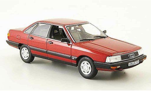 Audi 200 quattro berline 1/43 Norev rosso 1987 modellini auto