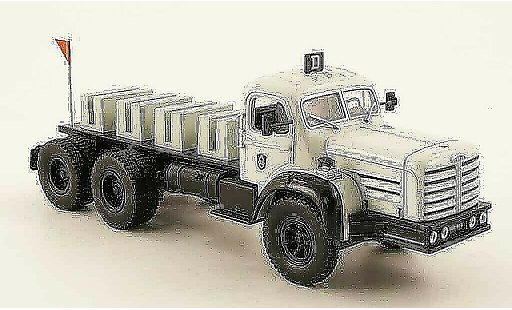 Berliet T100 camion 1/43 Norev TBO grigio 1957 modellini auto