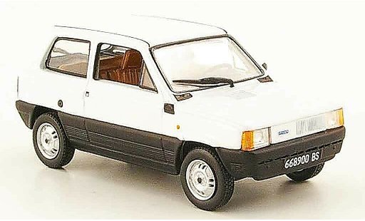 Fiat Panda Base 1/43 Norev bianco 1981 modellini auto