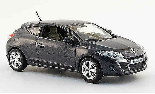 Renault Megane Coupe 1/43 Norev grigio 2009 modellini auto
