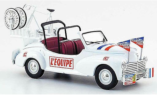 Peugeot 203 Berline 1/43 Norev assistance tour de france 1958 modellini auto