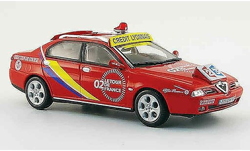 Alfa Romeo 166 berlina 1/43 Norev direction de course tour de france 2002 modellini auto
