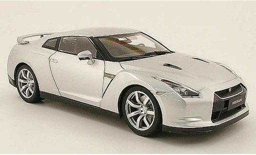 Nissan Skyline R35 1/18 Norev gtr grigio 2008 modellini auto